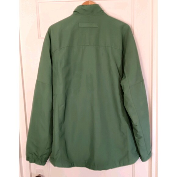 Duluth Trading Jacket Coat Men XLT Tall Green Barn Chore Fleece Lined Insulated - Picture 4 of 11